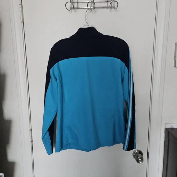 Made For Life Torquoise Athletic Jacket Size L - Picture 2 of 10
